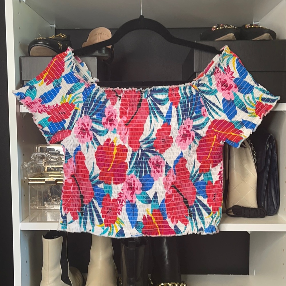 Floral Crop Top
